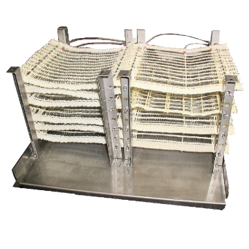 Resistor Rack Assembly Realizations woven resistors – Société Coudoint
